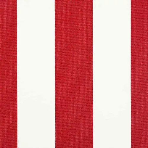  Napellenző ponyva Piros és Fehér 235 x 195 cm Poliészter