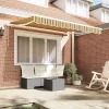  Napellenző ponyva Sokszínű 330 x 195 cm Poliészter