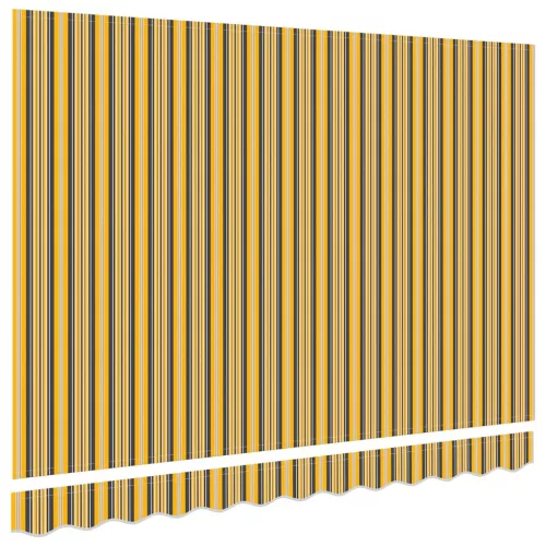  Napellenző ponyva Sokszínű 330 x 195 cm Poliészter