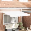  Napernyő Csere Szövet 3.5x2.5 m-es keretre Fehér