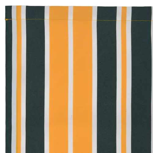  Napellenző ponyva Zöld és sárga 480 x 345 cm Poliészter