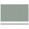  Napellenző ponyva Zöld és Fehér 480 x 345 cm Poliészter