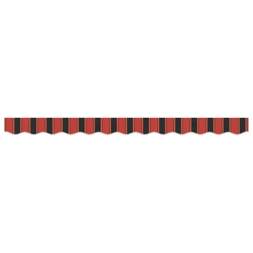  Pavilon Díszítő Szegély Sokszínű 280 x 20 cm Vászon