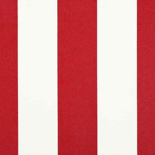  Pavilon Díszítő Szegély Piros és Fehér 230 x 20 cm Vászon