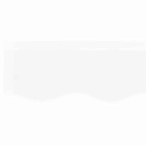  Pavilon Díszítő Szegély Fehér 230 x 20 cm Vászon