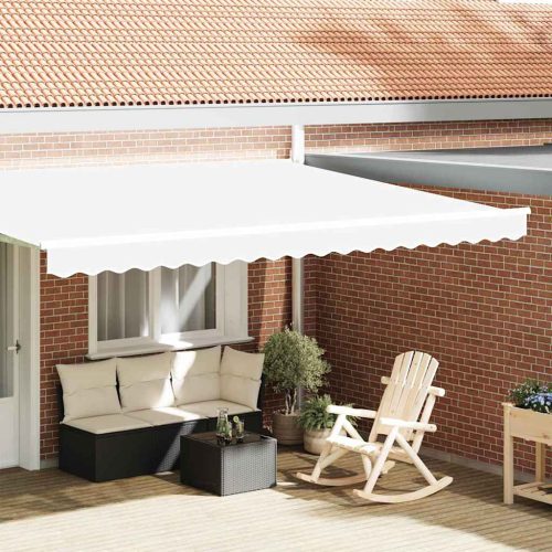  Pavilon Díszítő Szegély Fehér 430 x 20 cm Vászon