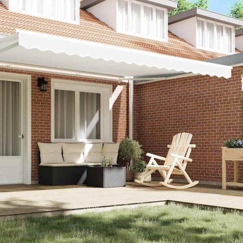  Pavilon Díszítő Szegély Fehér 430 x 20 cm Vászon