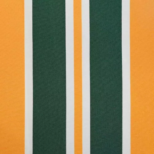  Pavilon Díszítő Szegély Zöld és sárga 280 x 20 cm Vászon