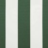  Pavilon Díszítő Szegély Zöld és Fehér 580 x 20 cm Vászon