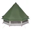 Családi sátor Tipi Zöld 6 fő Vízálló