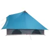  Családi sátor Tipi Kék 8 Fős Vízálló