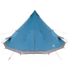  Családi Sátor Tipi Kék 12-Fős Vízálló