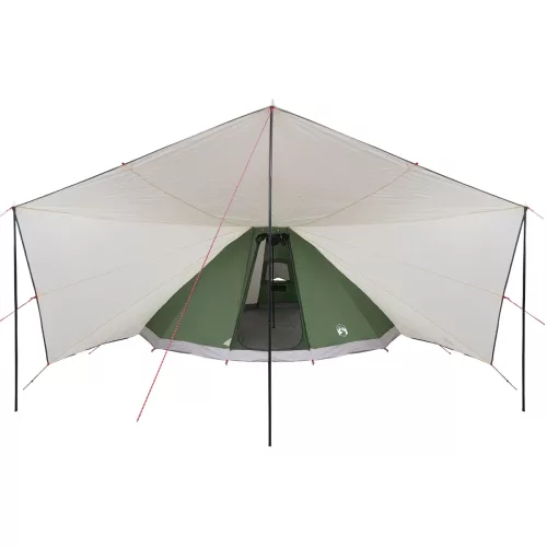  Családi sátor Tipi Zöld 12-Fős Vízálló