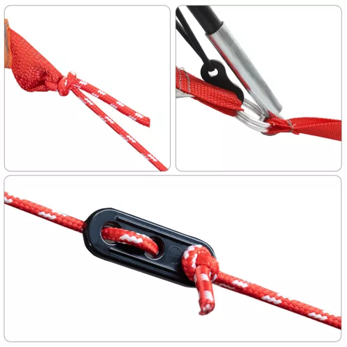  Sátor tetővel Szürke és narancssárga 268 x 240 x 191 cm