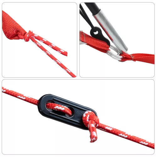  Hátizsák Tároló Sátra Szürke és narancs 210 x 90 x 174 cm