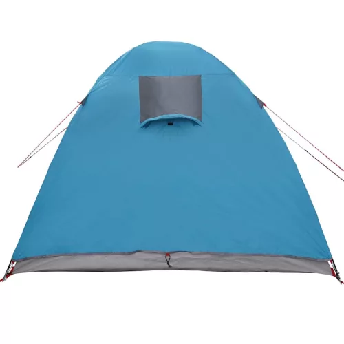  Dóm sátor tetővel tárolóval légi szellőzőnyílással Kék