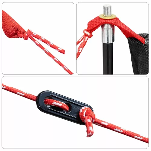  Belső sátor Fekete 220 x 128 x 110 cm Háló