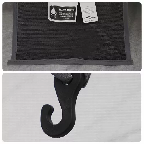  Belső sátor Fekete 206 x 188 x 175 cm Háló