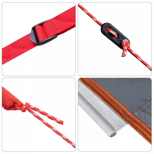  Vízálló ponyva 302 x 240 x 240 cm