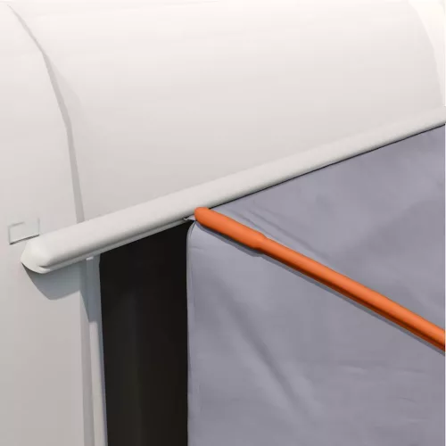  Csomagtérajtó sátor Szürke és narancs 194 x 180 x 210 cm taft