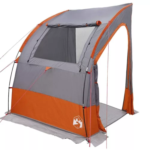  Csomagtérajtó sátor Szürke és narancs 194 x 180 x 210 cm taft