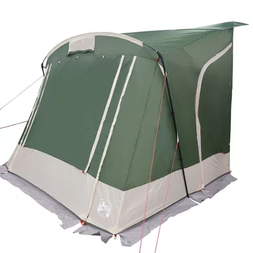  Csomagtérajtó sátor tetővel Zöld 285 x 255 x 245 cm taft