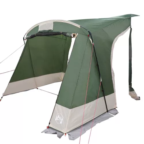  Csomagtérajtó sátor tetővel Zöld 285 x 255 x 245 cm taft