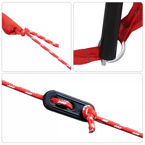  Csomagtérajtó sátor tetővel Kék 285 x 255 x 245 cm taft