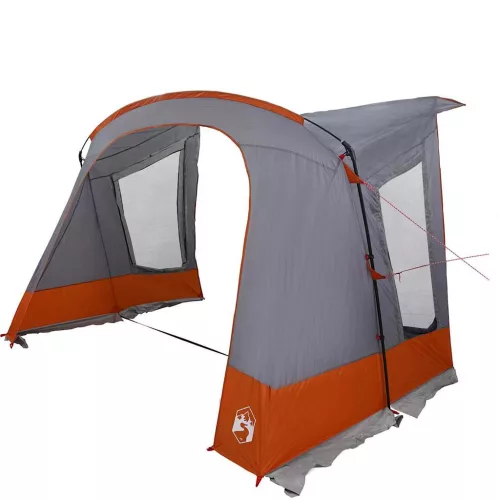  Karaván Sátor tetővel Szürke és narancs 400 x 270 x 245 cm