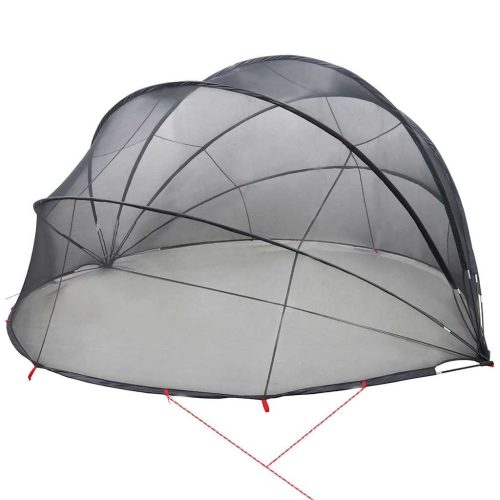  Medence kupola Fekete 500 x 500 x 236 cm