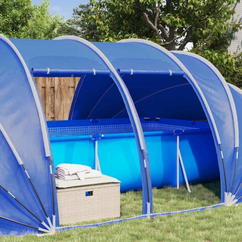  Medencetábor Dóm Kék 538 x 440 x 204 cm