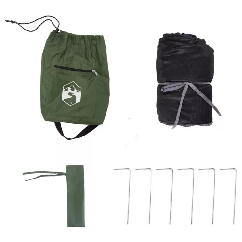  Mesh Belső Sátor Zöld 303 x 303 cm