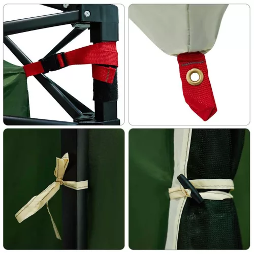  Mesh Belső Sátor Zöld 290 x 288 cm