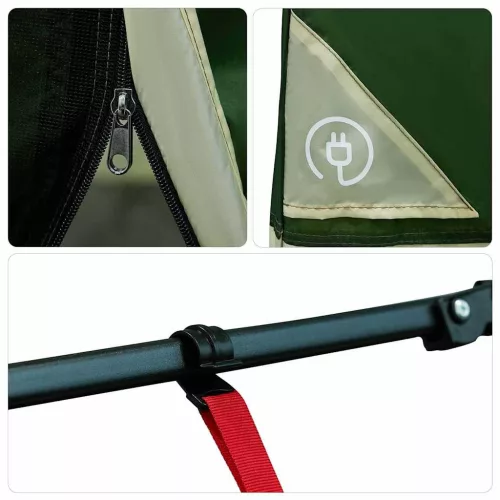  Mesh Belső Sátor Zöld 290 x 288 cm