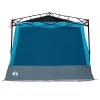  Sátor tetővel Egyéb légi szellőzőnyílással Kék és Fekete 291 x 291 cm