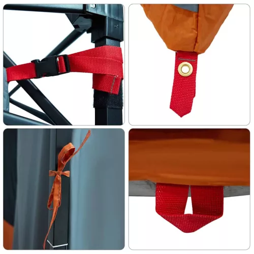  Mesh Belső Sátor Szürke 291 x 291 cm