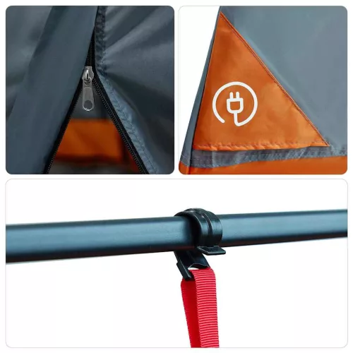  Mesh Belső Sátor Szürke 291 x 291 cm