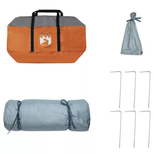  Mesh Belső Sátor Szürke 291 x 291 cm