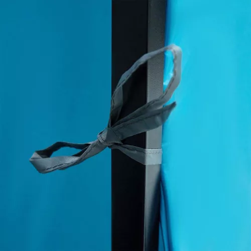  Sátor tetővel Egyéb légi szellőzőnyílással Kék és Fekete 520 x 520 x 190 cm