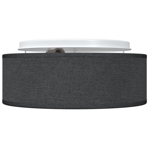  Mennyezeti Lámpa Beépített Fekete Ø 30 cm Szövet E27