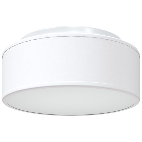  Mennyezeti Lámpák Flush Mount Fehér Ø 30 cm Szövet E27