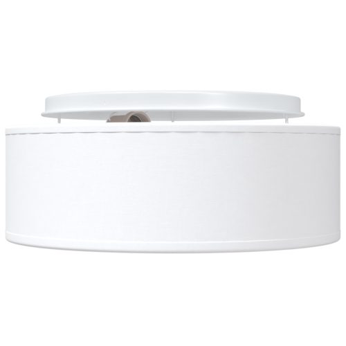  Mennyezeti Lámpák Flush Mount Fehér Ø 30 cm Szövet E27