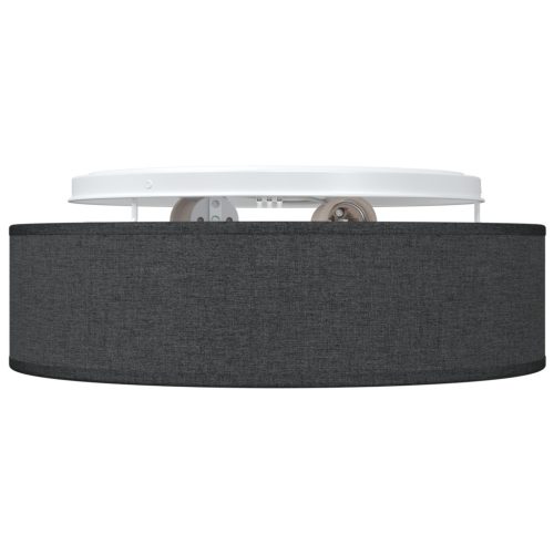  Mennyezeti lámpák Beépítve Fekete Ø 38 cm Szövet E27