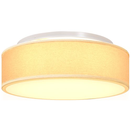  Süllyesztett Mennyezeti Lámpák Fehér Ø 38 cm Szövet E27