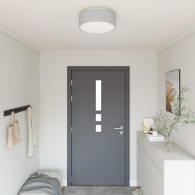  Mennyezeti Lámpák Lepel szürke Ø 38 cm Textil E27