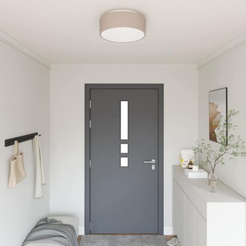  Mennyezeti lámpa Tópszínű 38 x 38 x 13,5 cm szövet