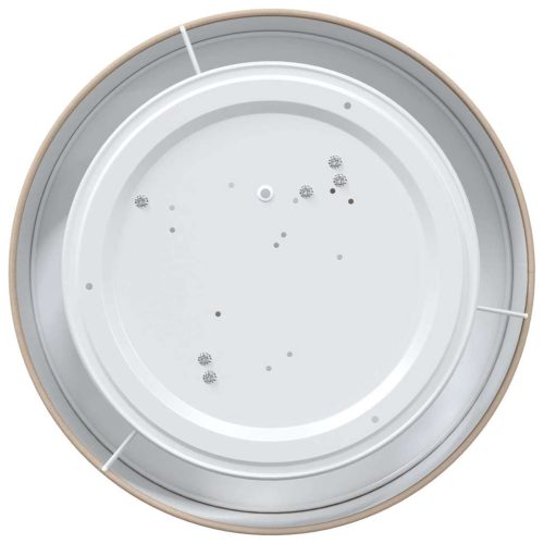  Mennyezeti lámpa Tópszínű 38 x 38 x 13,5 cm szövet