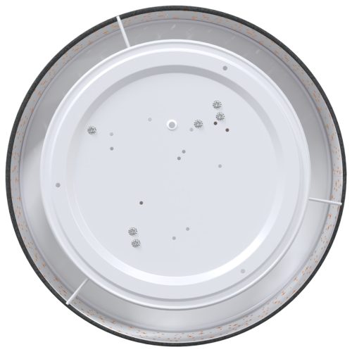  Mennyezeti lámpák csillagos lámpaernyővel Fekete Ø 38 cm Textil E27