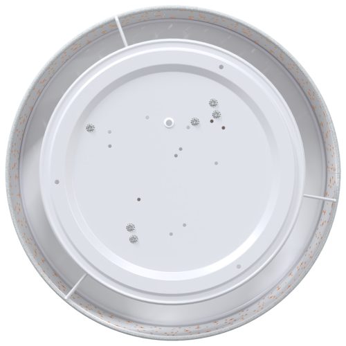  Mennyezeti Lámpák Csillagos Lámpaernyővel Szürke Ø 38 cm Szövet E27