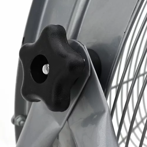  Kerek Ventilátor Kerekekkel 3 Sebességes Ezüst Φ64 cm